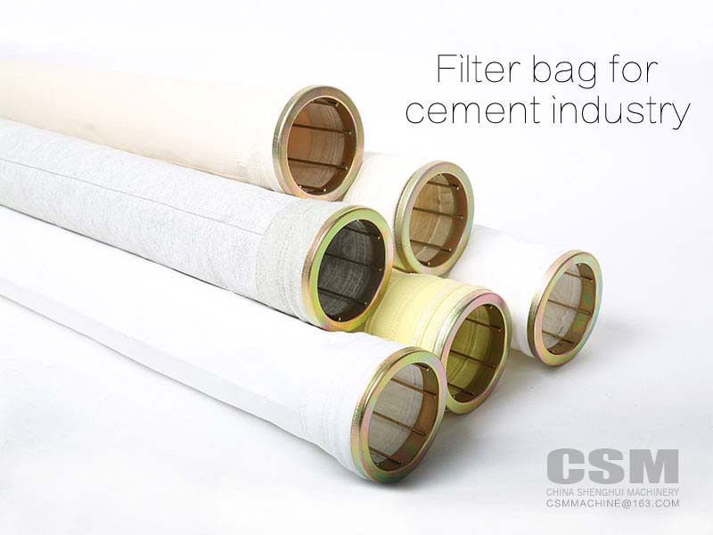 Industrial baghouse filter bags for cement plant
